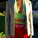 Vintage Blazer, tan blazer, tan suit jacket Size XS Photo 0