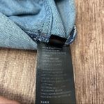 Free People Splendor In The Grass Denim Paper Bag Tie Waist Mini Skirt Photo 5