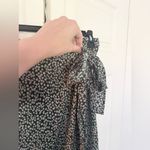 Princess Polly Green Floral Wrap Skirt Tie Midi Skirt Size 4 Photo 2