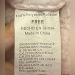 Women's Oversized Pink Hoodie Blanket Fleece Sherpa One Size Photo 3