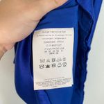 Genny Royal Blue Silk Mini Dress Size 8 Photo 8