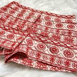 Loft  Red Embroidered Shorts Photo 2