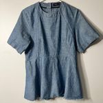 Proenza Schouler  100% Cotton SHORT SLEEVE TOP Size 4 Photo 0