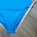 Loft Beach Embroidered Eyelet One Piece Swimsuit Blue Size 80 Photo 5