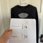 Koral  dark gray Breach open front sweater size medium Photo 7