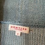 DemyLee New York 100% cotton beautiful beach oversized knit cardigan sea blue Photo 2