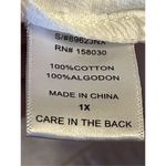 Love Tree Denim Jacket Size 1X White Distressed nwt (3039) Photo 4