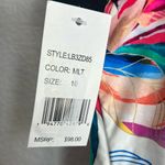 La Blanca Paradise Floral Keyhole Hi-Neck Tankini Top, NWT, Size 10 Photo 6