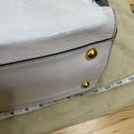 Burberry  White Canterbury Satchel Tote‎ Bag Purse Nova Check Leather Signature Photo 5