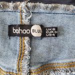 Boohoo Blue Distressed Maternity Skinny Jeans 4 Photo 5