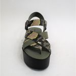 VIC MATIÈ LEATHER SANDAL VIC MATIE 1U7214D MILITARY Size 38 Green Photo 1