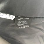 Direct Action D.A.N.Y New York Leather Trench Coat Fur Photo 11