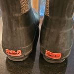Chooka ππ Classic Mid Calf Racer Rain Boots ~ Herringbone Print Size 9 Photo 8