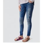 True Religion  Halle Mid Rise Super Skinny Jeans Photo 3