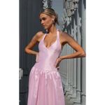 Show Me Your Mumu  Eliza Maxi Dress in Light Pink Light Taffeta L Photo 2