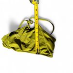 Shade & Shore Green Lime Ring Front Bandeau Halter Bikini Top Size Medium M Swim Photo 8