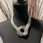 🌺BUNDLE OF SIX BEADED BOHO NECKLACES🌺 Silver Photo 5