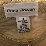Rena Rowan Rena‎ Rowan button down tan cardigan Photo 5