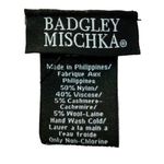 Badgley Mischka Knit Beanie With Cuff NEW One Size Pink 5% Cashmere Photo 2