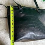 Bueno black faux leather snake style shoulder bag / purse Photo 8