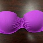 Victoria's Secret Victoria’s Secret Purple Strapless Bikini Top Size 36D Photo 0