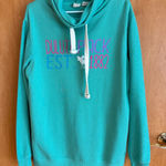 Duluth Pack Sweatshirt Cowl Neck Pullover Green Womens Size Large Green Photo 0
