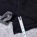 Hot Topic Lovesick Black Rolled Cuffed Jean Shorts Stretch Denim Size 5 Photo 10