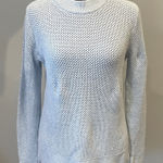 Loft baby blue Women's Sweater with buttons in back medium Photo 0