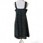 Esprit Y2K VTG. GRAPHIC PATTERN PRINT RIBBON TIE DRESS SIZE 8 MEDIUM Photo 4