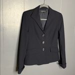 Lafayette 148  Navy 3 Button‎ Blazer Size 4 Photo 2