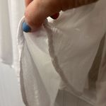 Free People  Katie Bird White Lace Inlet long sleeve button down top size XS Photo 14