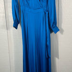 Strut and Bolt Blue Long Sleeve Pantsuit Size Small NWT Photo 0