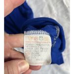 Smart Set Vtg 2000 Style Dress Size Small Blue Knit Hem Band Tie Waist Photo 6