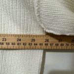 Aerie NWT  WHITE PULLOVER SWEATER SIZE MEDIUM OVERSIZED RIBBED KNIT CREWNECK Photo 4