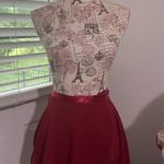 Capezio  red ballet skirt Photo 1