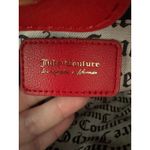 Juicy Couture NWT Red Quilted Mini Tote with Gold Heart Studs Crossbody Bag Photo 9