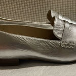 Cole Haan  Metallic Silver Loafers Photo 0