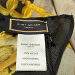 Kurt Geiger  Black and Gold Chain Scarf Photo 4