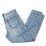 J.Crew Factory Jeans Women’s Size 29 NWT Distressed Light Wash Cropped Photo 5