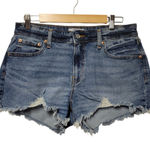 Denizen from Levi's Levi's Denizen Cut Off Denim Shorts Festival Hippie 70s Coastal Cowgirl Size 32 Photo 0
