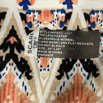 D&Y NEW  Coral Aztec Print Fringe Scarf Shawl Photo 5