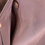 Amanda Smith  Vintage Pure‎ Silk Pant Suit Set Size 16 Zen Minimalism Mauve New Photo 3