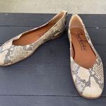 Zodiac  Snakeskin Print Flats Size 9.5 Photo 0