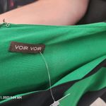 Adorable dress VOIR VOIR (tagless but fits like a 12/14) Green Photo 1