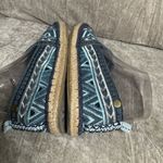The Sak  Blue Embroidered Cut out Espadrille Flats - Size 7 Casual Resort Boho Photo 5