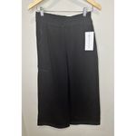 Athleta  Triumph Hybrid Wide Crop Size XS Black NEW Photo 2