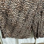 Good American Leopard Print Always Fits Plisse Knotted Romper Sz.5-8(2x-5X) NWT Photo 7