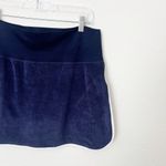 Aerie [Offline by ] Navy Blue Hole in One Terry Cloth Mini Skort NWT Size Large L Photo 3