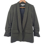 Veronica Beard Black Gold Stripe Wool Blend 3/4 Sleeve Blazer Jacket Women 6 Photo 0