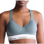 Calvin Klein Brand New Women's Size XL Blue White Lift Bralette Bra Photo 1